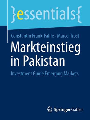 cover image of Markteinstieg in Pakistan